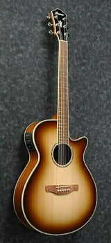elektroakustisk guitar Ibanez AEG10II Natural Browned Burst High Gloss - 3