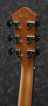 Elektroakustická gitara Jumbo Ibanez AEWC300-NNB Natural Browned Burst - 4