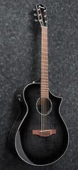 guitarra eletroacústica Ibanez AEWC400-TKS Transparent Black Sunburst guitarra eletroacústica - 2