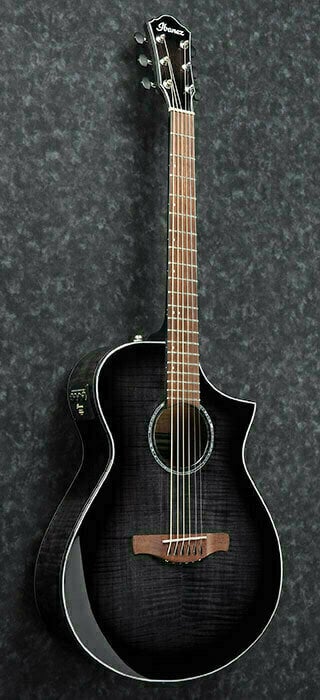 Ibanez AEWC400-TKS Transparent Black Sunburst electro