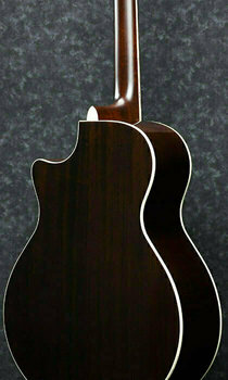 Elektroakustická kytara Jumbo Ibanez AE205 Brown Sunburst - 2