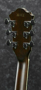 Jumbo elektro-akoestische gitaar Ibanez AE205 Brown Sunburst - 4