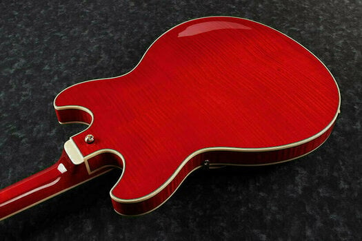 Semi-akoestische gitaar Ibanez AS93FM-TCD Transparent Cherry Red - 3