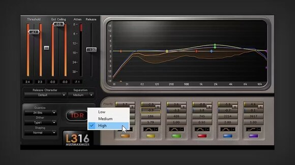 Studio software plug-in effect Waves L3-16 Multimaximizer (Digitaal product) - 3