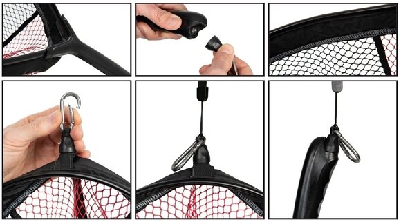 Landing Net Fox Rage Short Mag Net M Landing Net 2 parts - 4