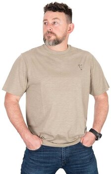 Horgászpóló Fox Horgászpóló Limited LW Khaki Large Print T-Shirt M - 2