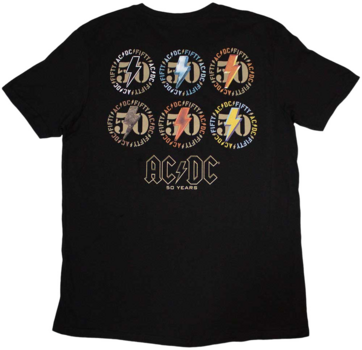T-shirt AC/DC T-shirt Emblems Black L - 2
