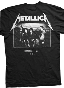 Shirt Metallica Shirt Master Of Puppets Photo Black M - 2