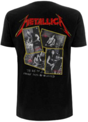 T-shirt Metallica Garage Photo Yellow Black XL T-shirt - 1