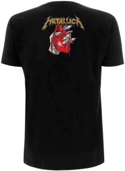 T-Shirt Metallica T-Shirt Heart Explosive Black S - 2