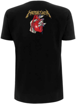 T-Shirt Metallica T-Shirt Heart Explosive Black M - 2