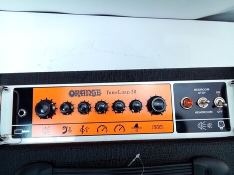 Amplificador combo a válvulas para guitarra Orange TremLord 30 BK (Tao bons como novos) - 7