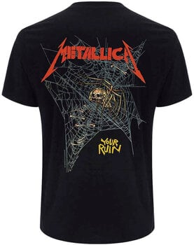 T-shirt Metallica T-shirt Ruin/Struggle Unisex Black XL - 2