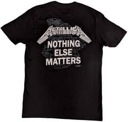 T-Shirt Metallica Nothing Else Matters Unisex T-Shirt mit kurzen Ärmeln/Black/Kurze - 1