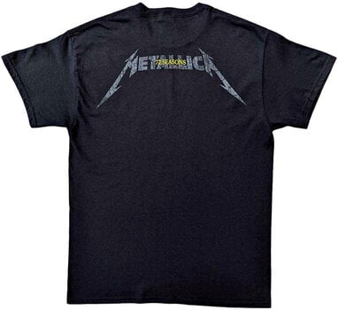 T-shirt Metallica T-shirt 72 Seasons CharcoalRed Logo Black S - 2