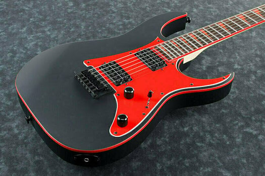 Electric guitar Ibanez GRG131DX-BKF Black Flat - 2
