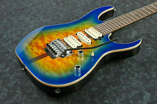 Electric guitar Ibanez RG6PFGMLTDGBB Geyser Blue Burst - 2