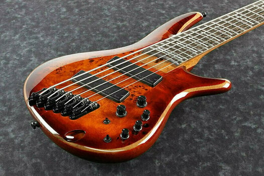 Multiscale Bass Guitar Ibanez SRMS806-BTT Brown Topaz Burst - 2