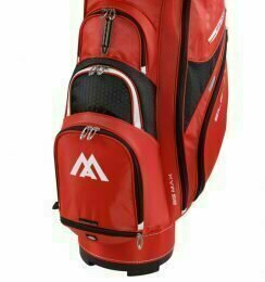 Golftaske Big Max Silencio 2 Black/Red Cart Bag - 4