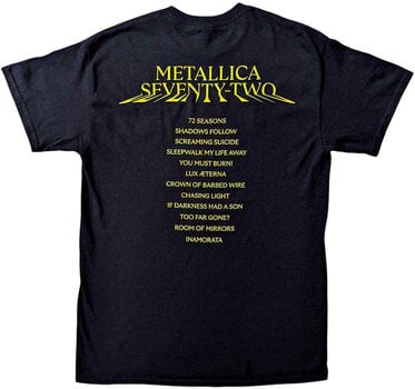 Koszulka Metallica Koszulka 72 Seasons SquaRed Cover Black M - 2