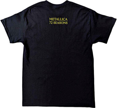 Skjorte Metallica Skjorte 72 Seasons Broken/Burnt Guitar Unisex Black M - 2