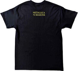 T-shirt Metallica 72 Seasons Broken/Burnt Guitar Black 2XL T-shirt - 1