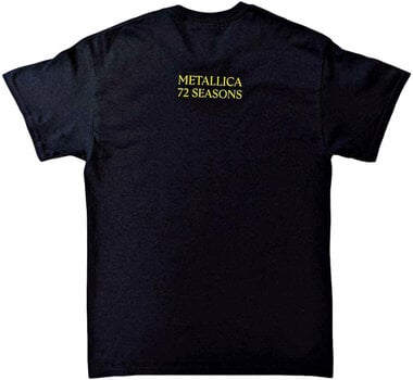 T-shirt Metallica T-shirt 72 Seasons Broken/Burnt Drums Black S - 2