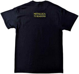 Tricou Metallica 72 Seasons Burnt Crib Black M Tricou - 1