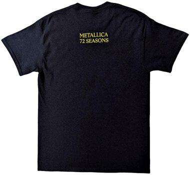 T-Shirt Metallica T-Shirt 72 Seasons Burnt Robot Black M - 2