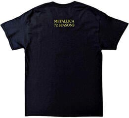 T-shirt Metallica 72 Seasons Burnt Strobe Black M T-shirt - 1