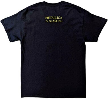 Shirt Metallica Shirt 72 Seasons Burnt Strobe Black L - 2