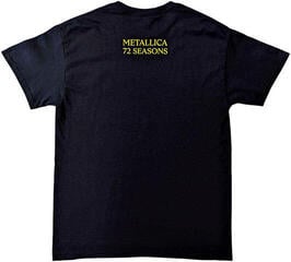 Tricou Metallica 72 Seasons Burnt Vinyl Black M Tricou - 1