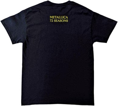 Camiseta de manga corta Metallica Camiseta de manga corta 72 Seasons Burnt Vinyl Black M - 2