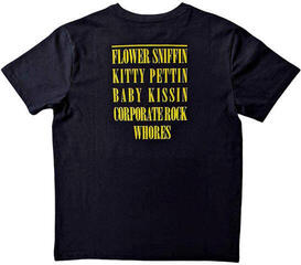 T-shirt Nirvana Flower Sniffin (Back Print) Black 2XL T-shirt - 1