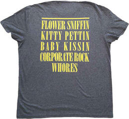 Tricou Nirvana Yellow Happy Face (Back Print) Brindle S Tricou - 1