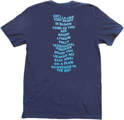T-Shirt Nirvana T-Shirt Nevermind Unisex Navy Blue L - 1
