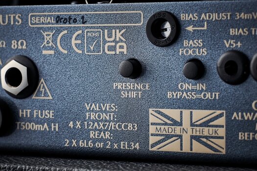 Kitarski ojačevalec z elektronkami Victory Amplifiers Kraken VX MKII Compact Sleeve - 7