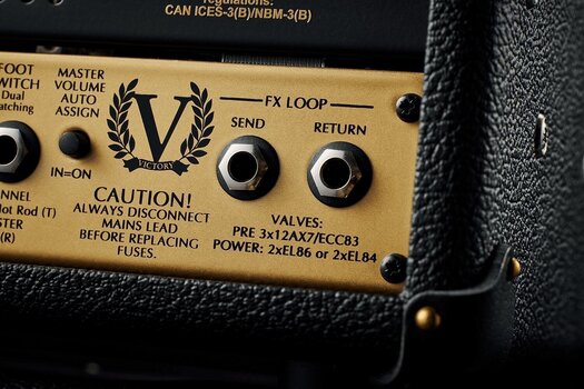 Kitarski ojačevalec z elektronkami Victory Amplifiers Sheriff 25 Compact Sleeve - 9