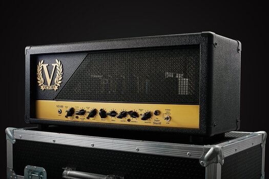 Röhre Gitarrenverstärker Victory Amplifiers Sheriff 100 Head Wide Body - 4