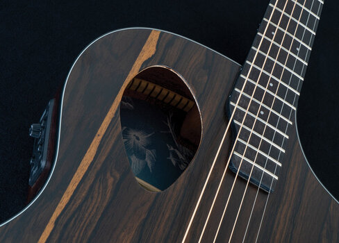 Elektro-Akustikgitarre Michael Kelly Forte Port Exotic Ziricote Elektro-Akustikgitarre - 4