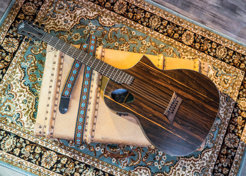 Elektro-Akustikgitarre Michael Kelly Forte Port Exotic Ziricote Elektro-Akustikgitarre - 9