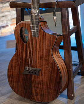 Speciel akustisk-elektrisk guitar Michael Kelly Forte Port Gloss Koa Speciel akustisk-elektrisk guitar - 4