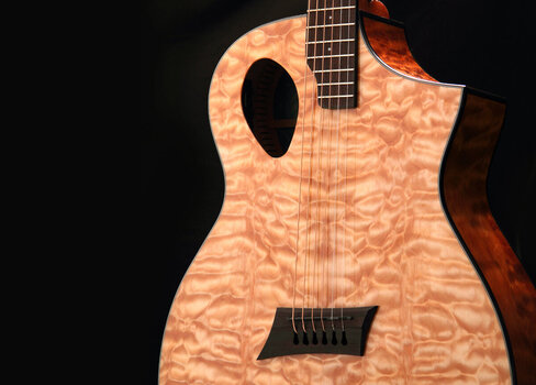 Special Acoustic-electric Guitar Michael Kelly Forte Port Natural Special Acoustic-electric Guitar - 2