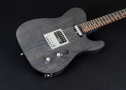 Guitare électrique Michael Kelly 54 Open Pore Faded Black Guitare électrique - 2