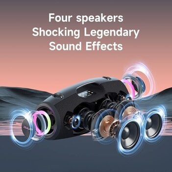 portable Speaker Zealot S78 Black - 6