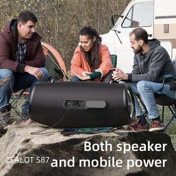 Portable Lautsprecher Zealot S87 Black - 4
