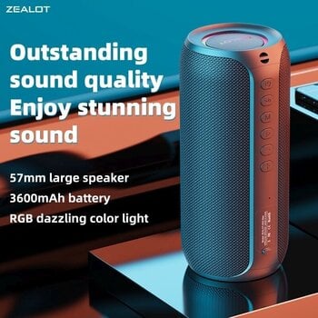 portable Speaker Zealot S32 MAX Black - 3