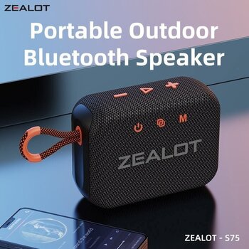 Portable Lautsprecher Zealot S75 Black - 2