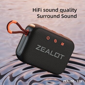 portable Speaker Zealot S75 Black - 4