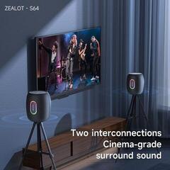 Portable Speaker Zealot S64 Portable Speaker Black - 4